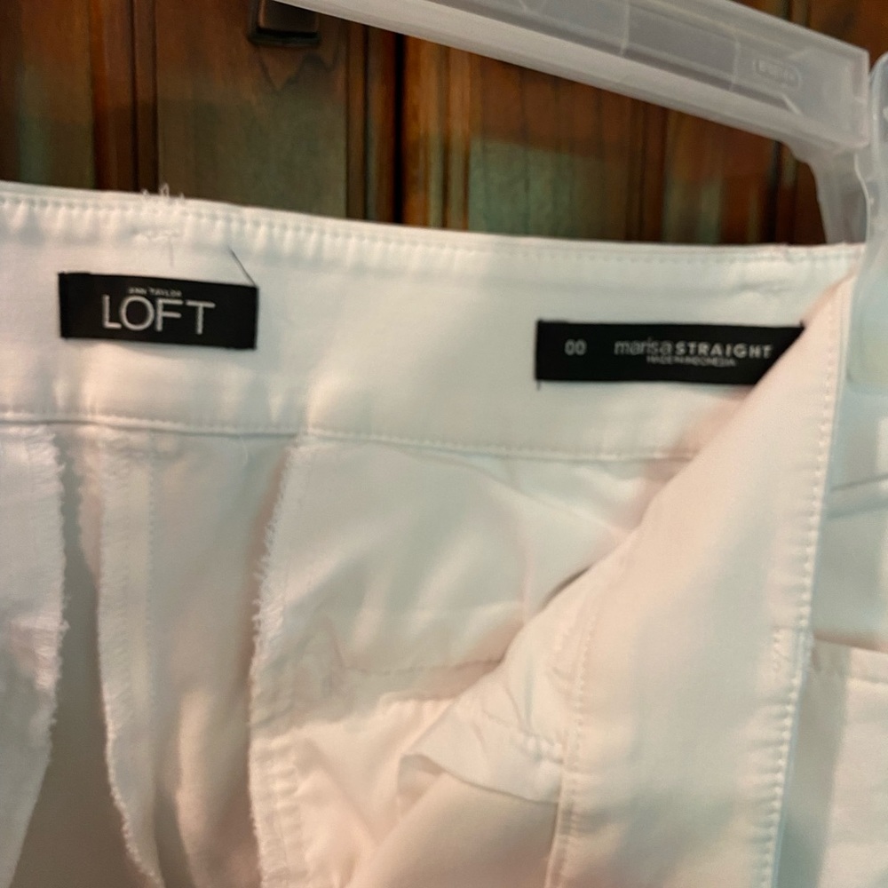 LOFT ankle pant- Marisa straight 00.